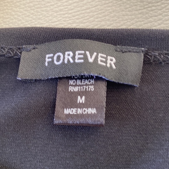 Forever Black Dress - Picture 7 of 8